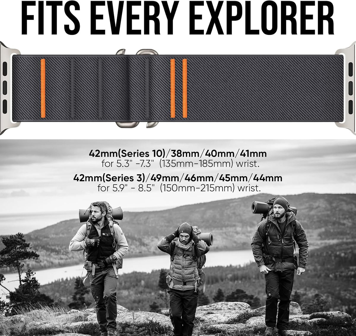 Sport Bands Compatible with Apple Watch Ultra Band for Men