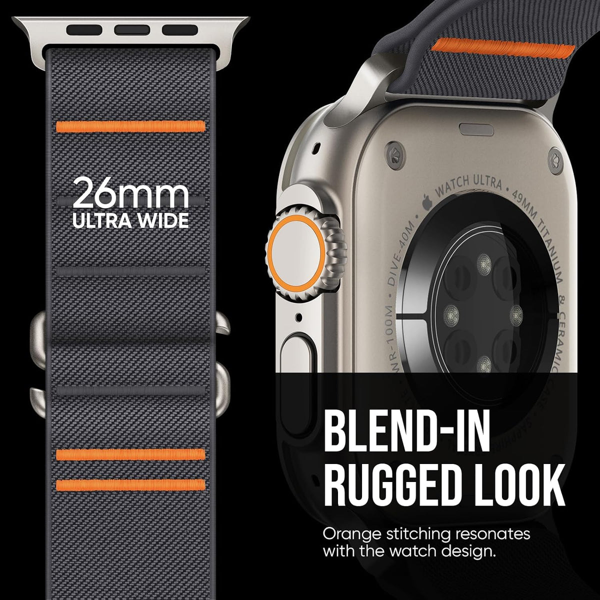 Sport Bands Compatible with Apple Watch Ultra Band for Men