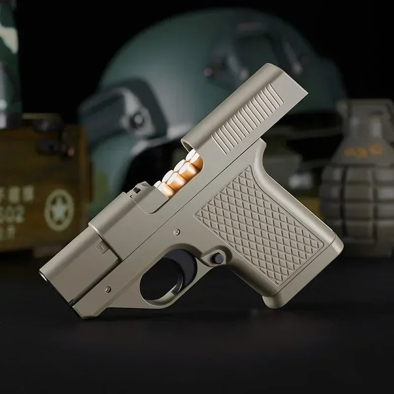 Pistol Style Lighters with 3 Cigarette Case, Jet Turb Lighter, Gas Lighter, Windproof Cigar Lighter, Gadgets for Men, 10PCs