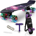 Skateboards for Kids, Teens and Adults | Premium Skateboard Gift Set for Beginners and Pros Complete with Mini Cruiser Board + Skateboard Backpack + Video Course + Speed Control + Skate Tool