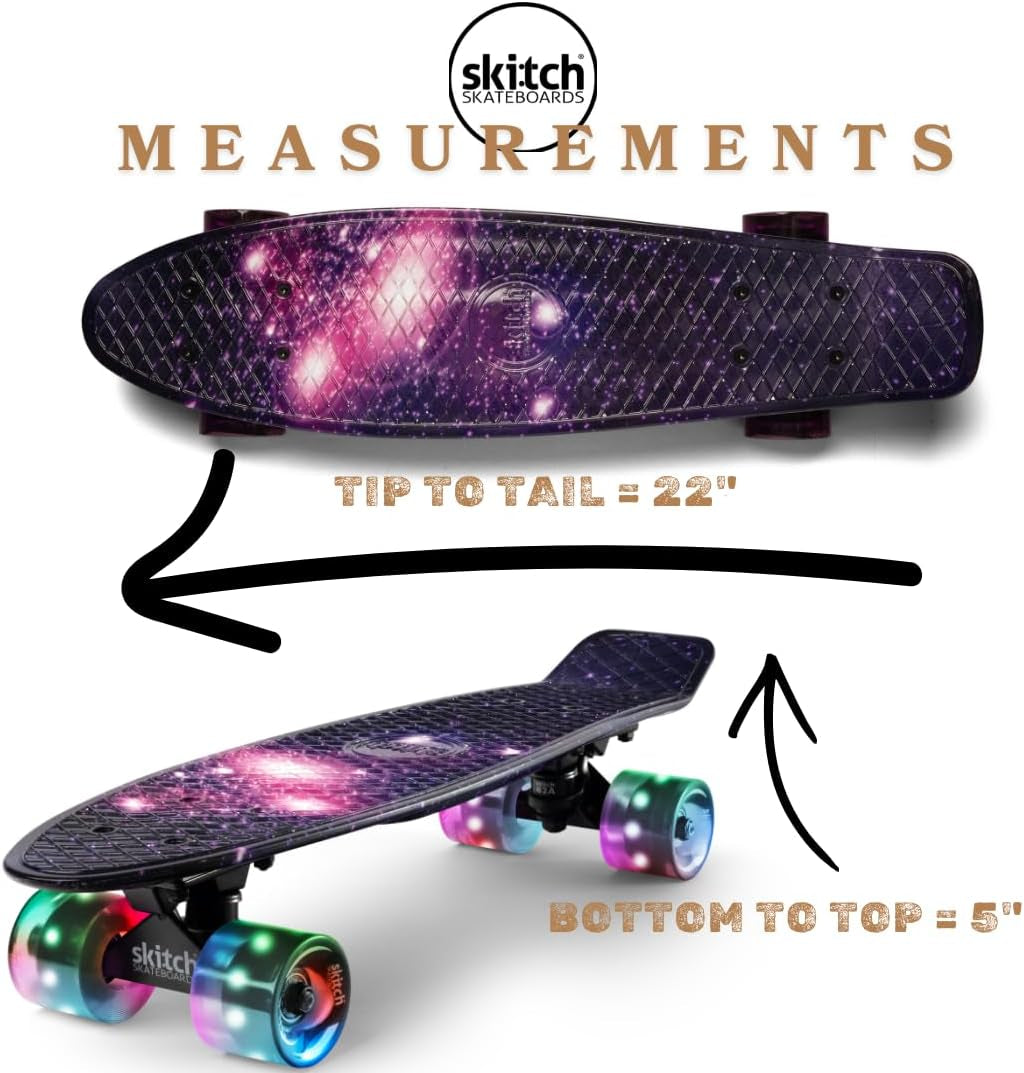 Skateboards for Kids, Teens and Adults | Premium Skateboard Gift Set for Beginners and Pros Complete with Mini Cruiser Board + Skateboard Backpack + Video Course + Speed Control + Skate Tool